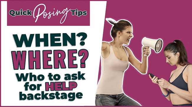 Back Stage Confusion? Ask Your Expeditor | Figure and Bikini Prep | Posing Tips