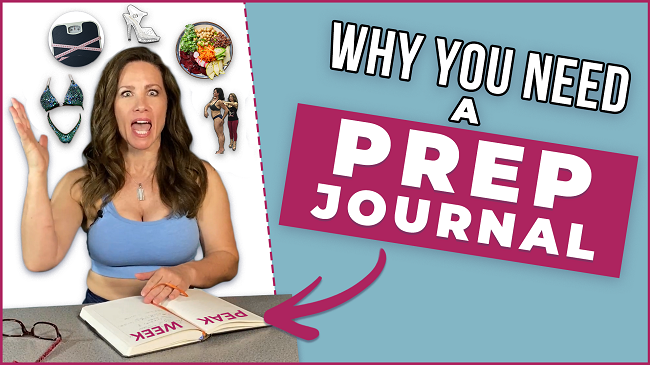 5 Areas in your Competition Prep Journal | Track ALL your progress in one place | Figure and bikini